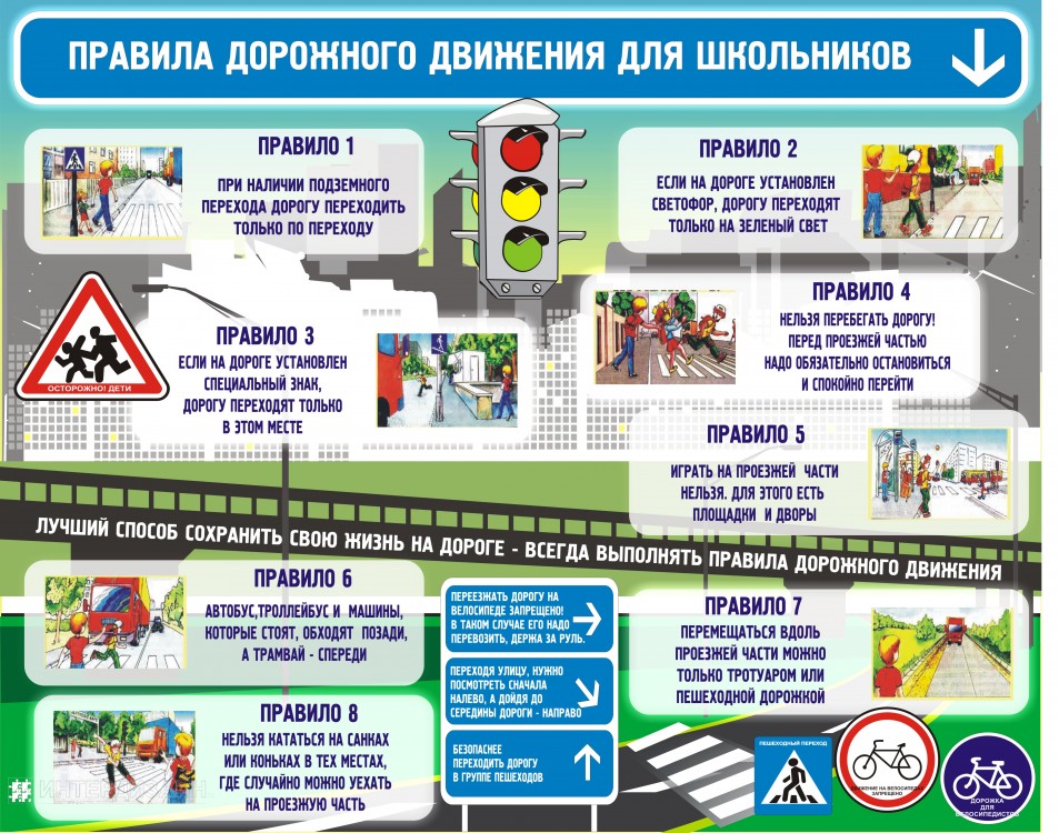 Безопасность учеников.